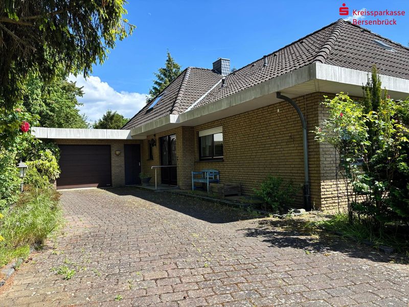 Idyllisch gelegener Bungalow in Fürstenau mit viel Platz